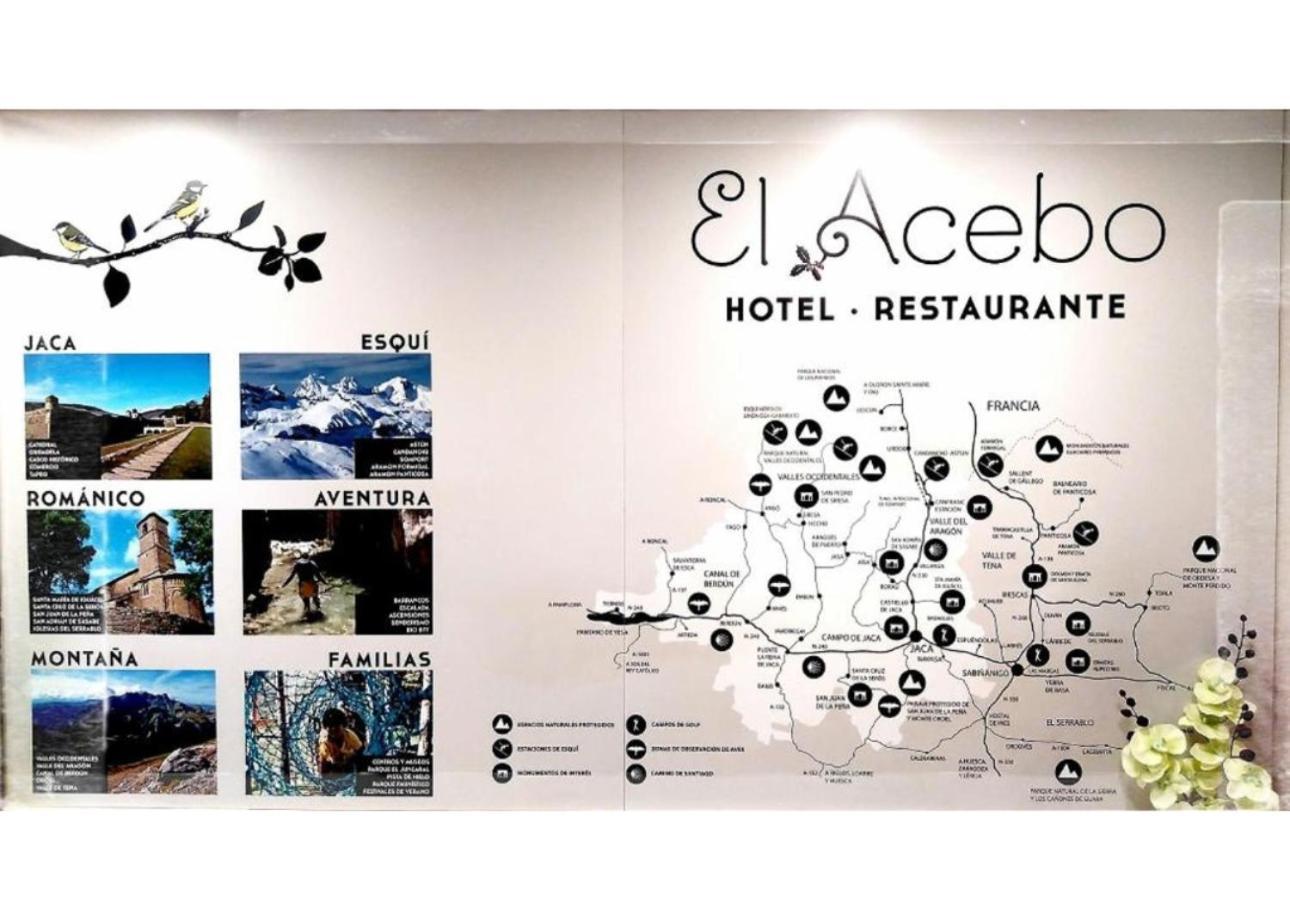 Hotel El Acebo Хака Экстерьер фото